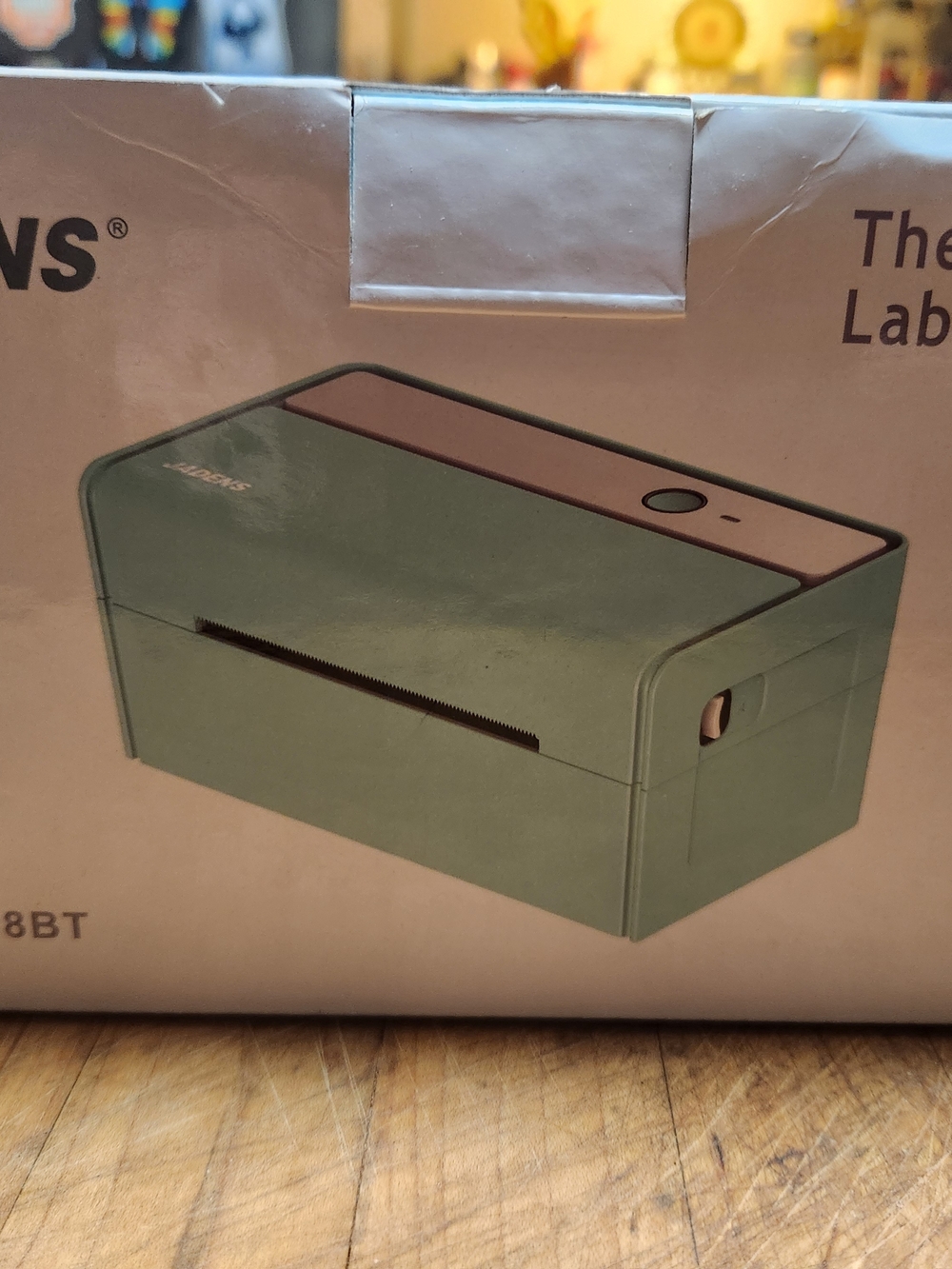 JADENS Portable Label Printer in Green